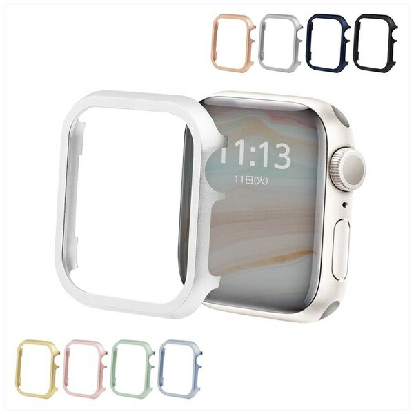 GAACAL｜ガーカル Apple Watch Series 4/5/6/SE1-2 40mm メタリックフレーム GAACAL（ガーカル） シルバー W00114S2
