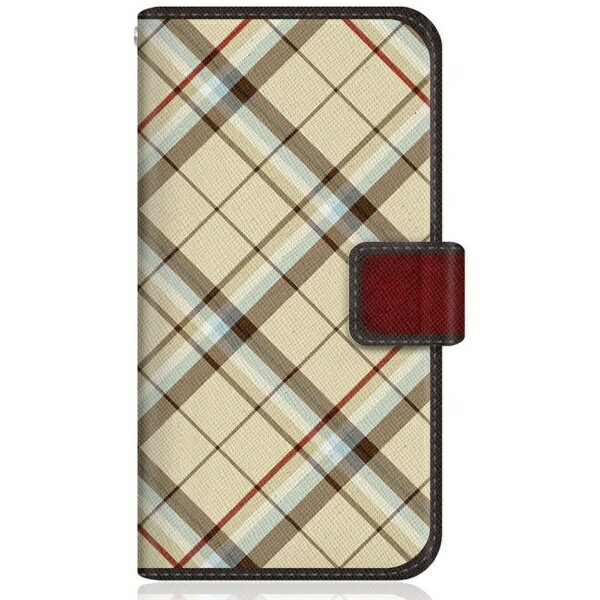 乐天商城 - CaseMarket｜ケースマーケット CaseMarket 901LG スリム手帳型ケース 英国 チェック柄 クラシカル ノート 901LG-BCM2S2011-78
