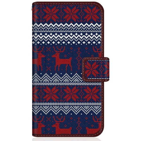 CaseMarket｜ケースマーケット CaseMarket A004SH スリム手帳型ケース フェアアイル ディアー NY December A004SH-BCM2S2181-78(2.0)