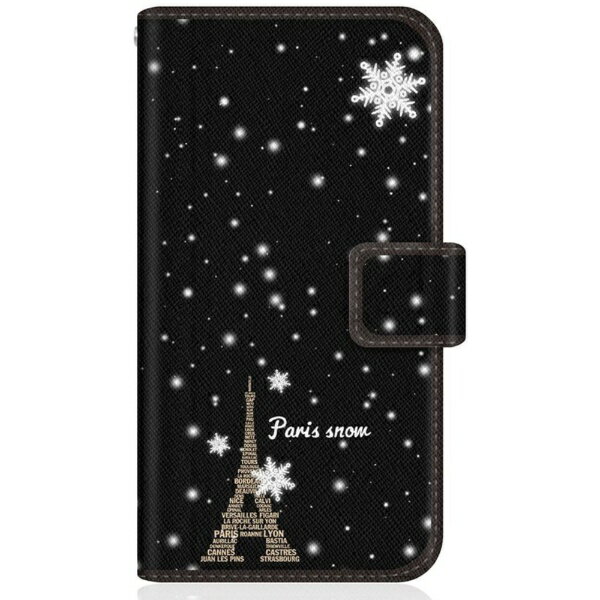 CaseMarket｜ケースマーケット CaseMarket SH-M17 スリム手帳型ケース エッフェル塔 コレクション - パリス スノー ダイアリー SH-M17-BCM2S2624-78