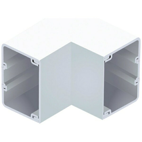 マサル工業｜MASARU INDUSTRIES マサル　エムケーダクト付属品　内マガリ　6号150型　ホワイト MDU6152 【メーカー直送・代金引換不可・時間指定・返品不可】