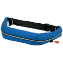 オーシャンライフ|OCEANLIFE 自動膨張式ウエストタイプ 作業用ライフジャケット TYPE A ブルー WR-1-BL 【メーカー直送・代金引換不可・時間指定・返品不可】
