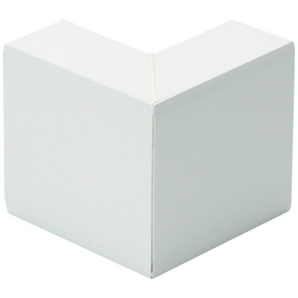 マサル工業｜MASARU INDUSTRIES マサル　エムケーダクト付属品　外マガリ　130×60型　ホワイト MDS1362 【メーカー直送・代金引換不可・時間指定・返品不可】