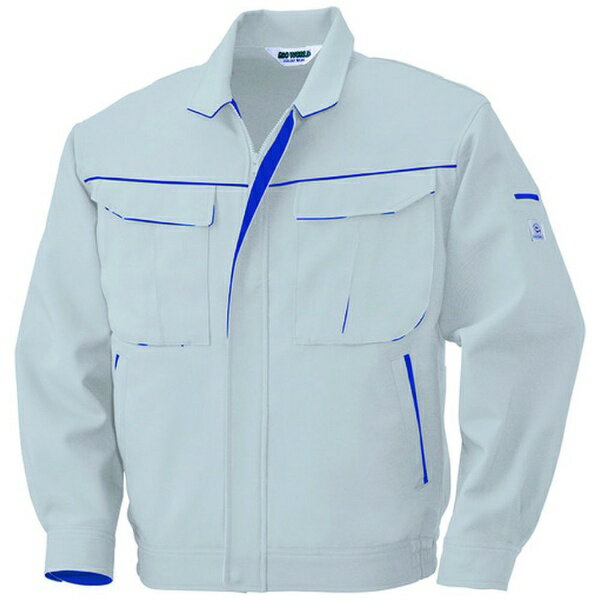 ビッグボーン商事｜bigborn bigborn　ナガソデジャケット　シルバーグレー×ロイヤルブルー4Lサイズ 262..