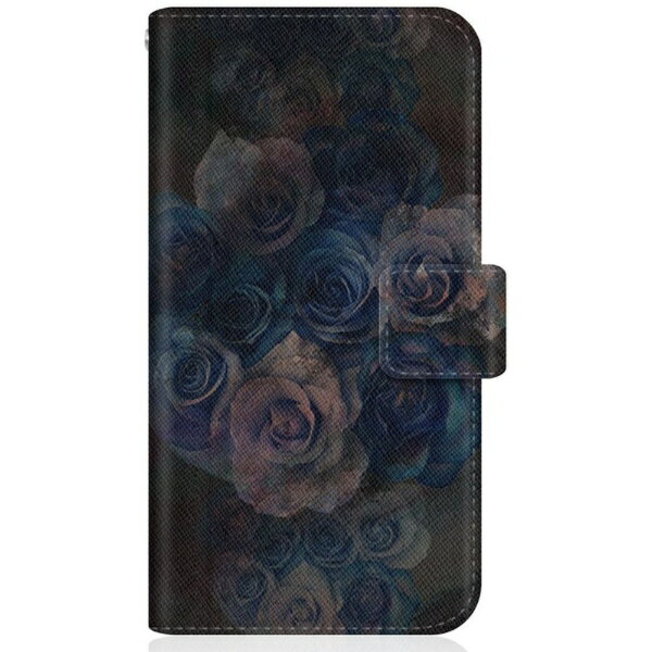 CaseMarket｜ケースマーケット CaseMarket SO-41B スリム手帳型ケース ゴシック ローズ ヴィンテージ ブラック - アーリー ストーン ボタニカル SO-41B-BCM2S2473-78