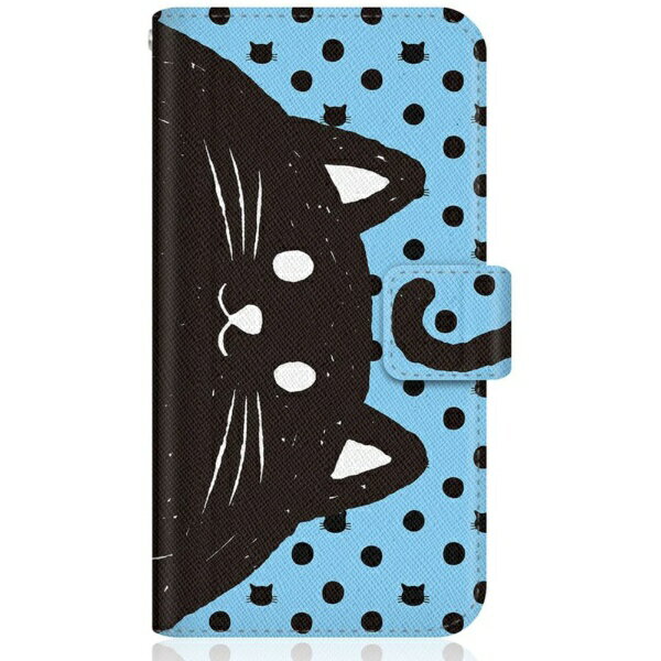 CaseMarket｜ケースマーケット NYAGO A003SH スリム手帳型ケース NYAGO ノート しっぽ ブルー A003SH-BNG2S2013-78