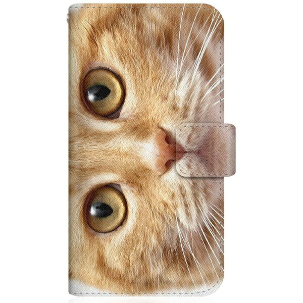 with NYAGOはお洒落でかわいい人気の猫デザインブランド。かさばらないスリム手帳型ケース。■「猫びより」など雑誌やメディアにも多数紹介されました。個性的な可愛いニャンコは超目立ちます！■薄くて使いやすいステッチタイプ手帳型ケースは中芯に特殊素材を採用し『薄さ強さ』を両立。■各機種に専用のカメラ穴が空いており、手帳に装着したままカメラ撮影が可能です。■内張りは汚れを吸収する保護クリーナー素材で画面をキズから保護、清潔さも保ちます。■手帳内側は免許証やSuica、クレジットカードを収納できるポケットが2つあります。※商品写真はサンプルです。実際の製品では印刷位置やカメラ穴の形状、ポリカの色が異なる場合があります。