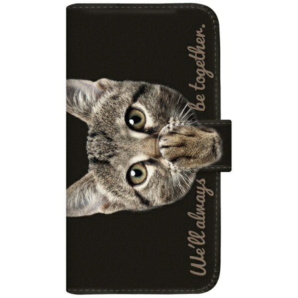 with NYAGOはお洒落でかわいい人気の猫デザインブランド。しっかりとした質感の厚手タイプ手帳型。■「猫びより」など雑誌やメディアにも多数紹介されました。個性的な可愛いニャンコは超目立ちます！■しっかりとした質感の厚手タイプ手帳型ケースを汚れに強いフェイクレザー（合皮）で仕上げました。■丁寧な縫製、しっかりとした質感は手帳型ならではの存在感。内側にはカードポケットを3つ装備。■開閉は簡単なマグネット式です。側面上部にはストラップの取付ができます。※商品写真はサンプルです。実際の製品では印刷位置やカメラ穴の形状、ポリカの色が異なる場合があります。