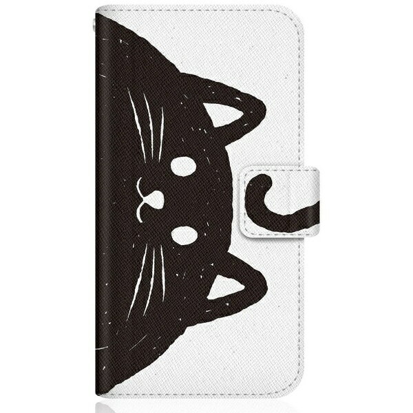 CaseMarket｜ケースマーケット NYAGO SOG04 スリム手帳型ケース NYAGO ノート しっぽ モノクロ SOG04-BNG2S2003-78