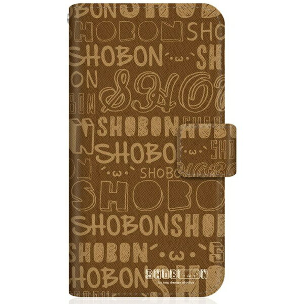 CaseMarket｜ケースマーケット SHOBON iPhone13mini スリム手帳型ケース ショボーン (´ ω `) クラシック イエロー iPhone13mini-BSB2S2606-78
