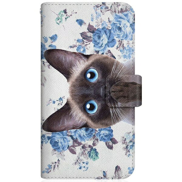 with NYAGOはお洒落でかわいい人気の猫デザインブランド。かさばらないスリム手帳型ケース。■「猫びより」など雑誌やメディアにも多数紹介されました。個性的な可愛いニャンコは超目立ちます！■薄くて使いやすいステッチタイプ手帳型ケースは中芯に特殊素材を採用し『薄さ強さ』を両立。■各機種に専用のカメラ穴が空いており、手帳に装着したままカメラ撮影が可能です。■内張りは汚れを吸収する保護クリーナー素材で画面をキズから保護、清潔さも保ちます。■手帳内側は免許証やSuica、クレジットカードを収納できるポケットが2つあります。※商品写真はサンプルです。実際の製品では印刷位置やカメラ穴の形状、ポリカの色が異なる場合があります。
