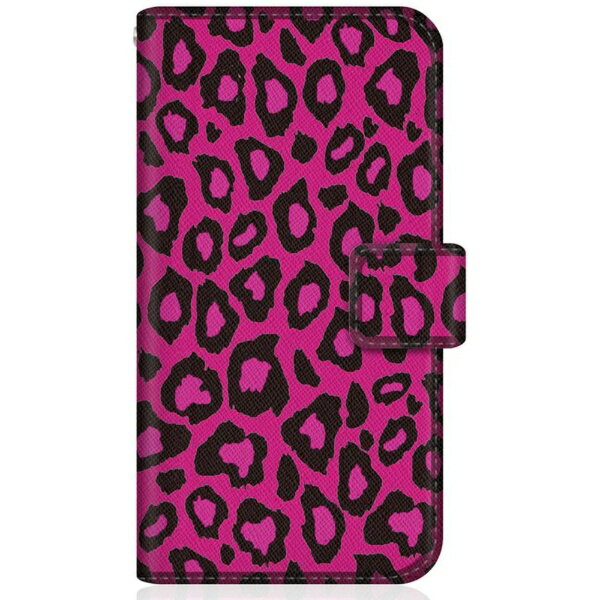 CaseMarket｜ケースマーケット CaseMarket A102SO スリム手帳型ケース ヒョウ柄 ピンク レパード スリム ダイアリー A102SO-BCM2S2625-78
