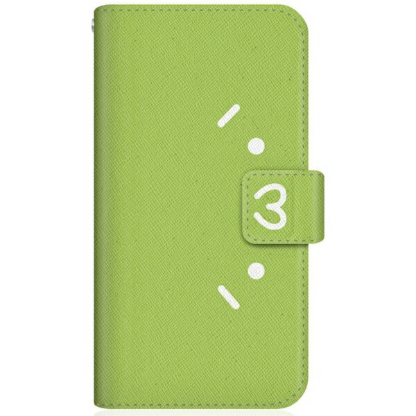 CaseMarket｜ケースマーケット SHOBON F-51B スリム手帳型ケース ショボーン (´・ω・`) × ナエ-(´Д｀) 手帳 ポップカラー ver. サンデー グリーン F-51B-BSB2S2642-78