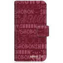 CaseMarket｜ケースマーケット SHOBON FCG01 スリム手帳型ケース ショボーン (´・ω・`) クラシック レッド FCG01-BSB2S2610-78