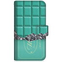 CaseMarket|ケースマーケット CaseMarket FCG01 スリム手帳型ケース 板チョコ コレクション チョコレート ダイアリー ミント FCG01-BCM2S2265-78