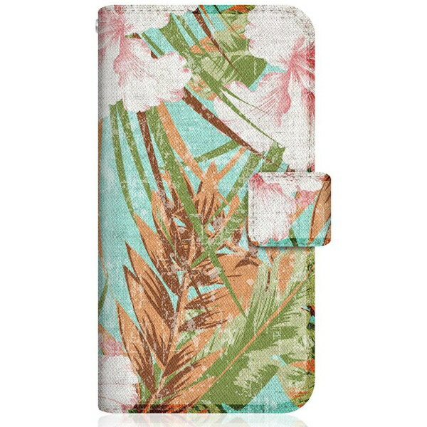 CaseMarket｜ケースマーケット CaseMarket SHG04 スリム手帳型ケース トロピカル柄 タヒチ リゾート サンライズ SHG04-BCM2S2136-78