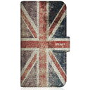 CaseMarket｜ケースマーケット CaseMarket XQ-BT44 スリム手帳型ケース ユニオンジャック コレクション ヴィンテージ プリント UK 1927 ダイアリー XQ-BT44-BCM2S2310-78