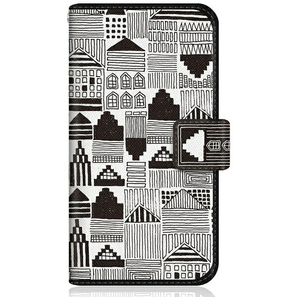 CaseMarket｜ケースマーケット CaseMarket SH-M22 スリム手帳型ケース カウプンキ モダン グラフィック SH-M22-BCM2S2001-78