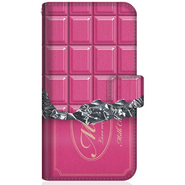 CaseMarket｜ケースマーケット CaseMarket SH-M22 スリム手帳型ケース 板チョコ コレクション チョコレート ダイアリー ストロベリー SH-M22-BCM2S2264-78(2.0)