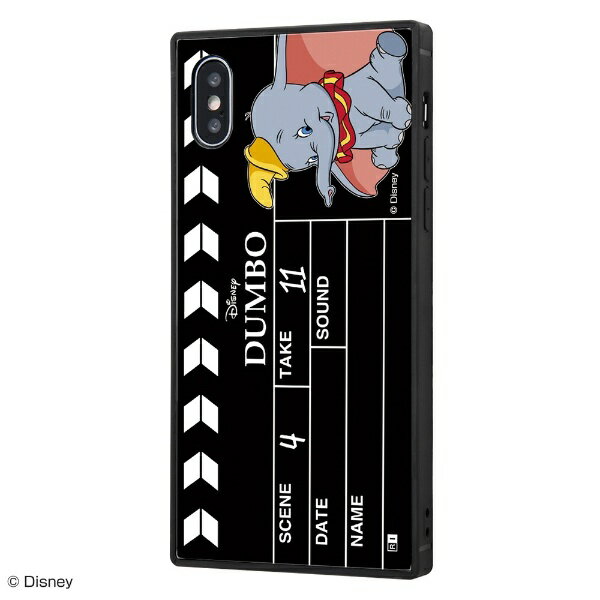 イングレム｜Ingrem iPhone XS / iPhone X/耐衝撃ケース KAKU トリプルハイブリッド 『ダンボ/Clapperboard』 イングレム IQ-DP20K3B/DB004