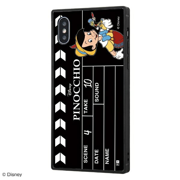 イングレム｜Ingrem iPhone XS / iPhone X/耐衝撃ケース KAKU トリプルハイブリッド 『ピノキオ/Clapperboard』 イングレム IQ-DP20K3B/PC002