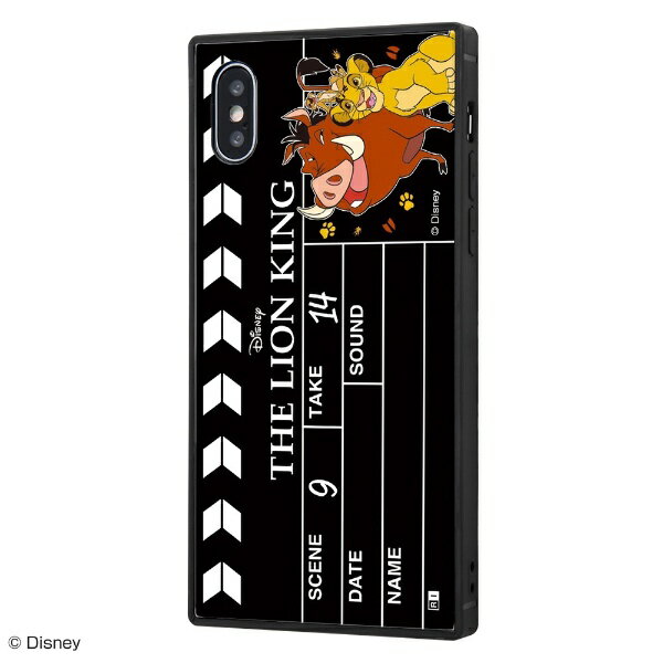 イングレム｜Ingrem iPhone XS / iPhone X/耐衝撃ケース KAKU トリプルハイブリッド 『ライオン・キング/Clapperboard』 イングレム IQ-DP20K3B/LK005