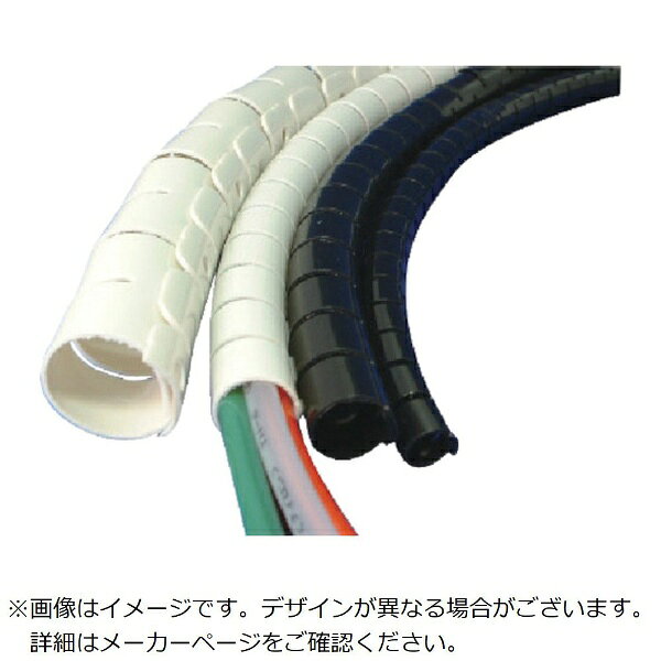 チューブに巻きつける手間が無く作業時間が短縮できます。サイドに施されるスリット加工により、機器の屈曲動作に自在に追従します。取り外しが簡単に行えて繰り返し使用できます。ナイロン樹脂を採用しています。している為、耐熱性、耐油性、耐薬品性に優れます。カラーは2色準備しています。ラップ工具が必要になります。切断ははさみで行ってください。【用途】配管及び配線などの結束専用工具付色： 白（グレイ）チューブ寸法内外径（mm）： 9×11ピッチ（mm）： 10【材質】 ナイロン樹脂●工具： ポリアセタール樹脂【質量】 1175g