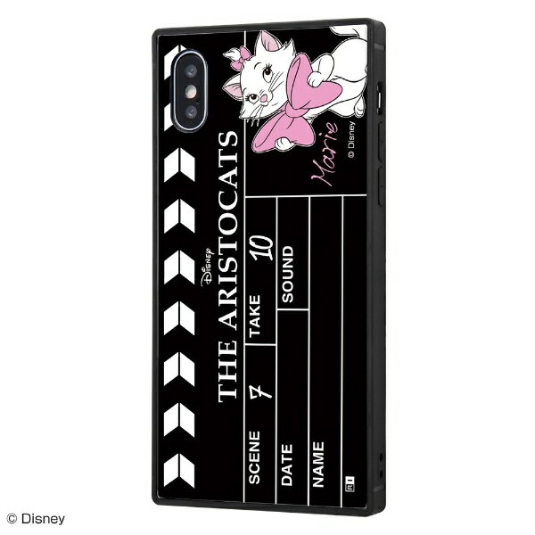 イングレム｜Ingrem iPhone XS / iPhone X/耐衝撃ケース KAKU トリプルハイブリッド 『おしゃれキャット/Clapperboard』 イングレム IQ-DP20K3B/MA002