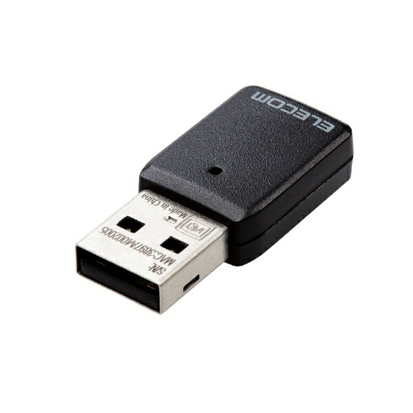 ELECOMå쥳 ̵LANҵ 867+300Mbps(Mac/Windows11б) ֥å WDC-867DU3S2 [Wi-Fi 5(ac)]