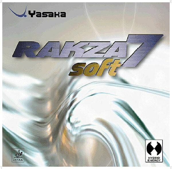 ヤサカ｜YASAKA 裏ソフトラバー ラクザ7ソフト RAKZA7 soft 特厚 赤 B-77 [裏ソフト /スピン]
