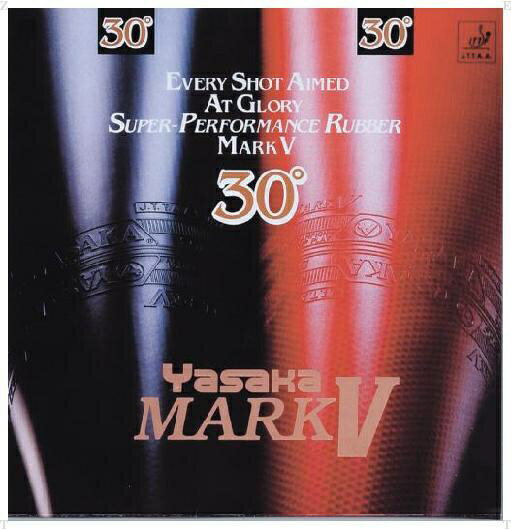 Other - ヤサカ｜YASAKA 裏ソフトラバー マークV 30° MARK V 30° 中厚 黒 B-63 [裏ソフト /変化]
