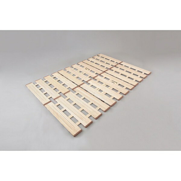 オスマック｜OSMAC 薄型軽量幅広すのこベッド　2つ折れ式　ダブル MYZ-410 【代金引換配送不可】