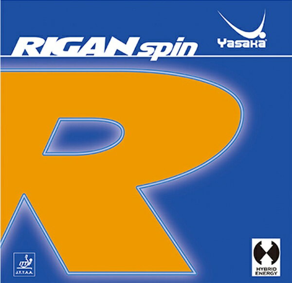 ヤサカ｜YASAKA 裏ソフトラバー ライガンスピン RIGAN spin 中厚 黒 B-86 [裏ソフト /スピン]