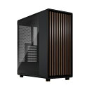 FRACTAL DESIGN｜フラクタルデザイン PCケース ATX /Micro ATX /Mini-ITX North Charcoal Black TG Dark ブラック FD-C-NOR1C-02