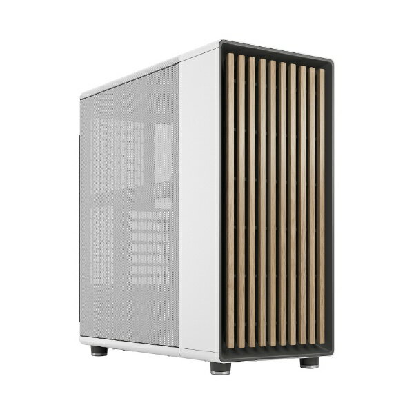 FRACTAL DESIGN｜フラクタルデザイン PCケース [ATX /Micro ATX /Mini-ITX] North Chalk White ホワイト FD-C-NOR1C-03