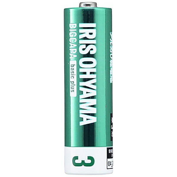 IRIS OHYAMA｜アイリスオーヤマ BIGCAPA basic+ 単3アルカリ乾電池10本パック [10本 /アルカリ]