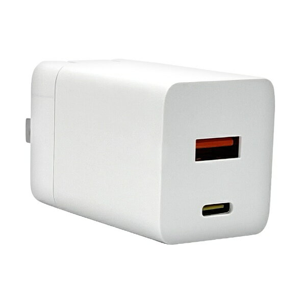 ラスタバナナ｜RastaBanana AC充電器Type-C PD33W/USB-A 5V2.4A ホワイト RACCA33W01WH [2ポート /USB Power Delivery対応]