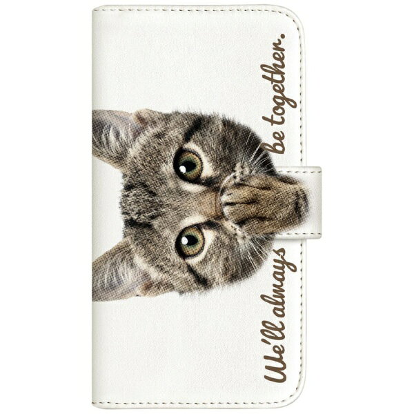 with NYAGOはお洒落でかわいい人気の猫デザインブランド。しっかりとした質感の厚手タイプ手帳型。■「猫びより」など雑誌やメディアにも多数紹介されました。個性的な可愛いニャンコは超目立ちます！■しっかりとした質感の厚手タイプ手帳型ケースを汚れに強いフェイクレザー（合皮）で仕上げました。■丁寧な縫製、しっかりとした質感は手帳型ならではの存在感。内側にはカードポケットを3つ装備。■開閉は簡単なマグネット式です。側面上部にはストラップの取付ができます。※商品写真はサンプルです。実際の製品では印刷位置やカメラ穴の形状、ポリカの色が異なる場合があります。