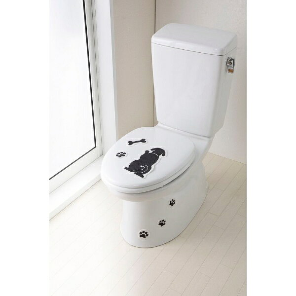楽天ビック(ビックカメラ×楽天)のサンコー｜SANKO 吸着トイレの消臭シート おすわりイヌ KP-07｜アングル3