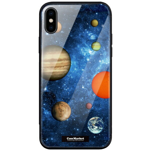 CaseMarket｜ケースマーケット CaseMarket 背面強化ガラス 背面ケース apple iPhone 13 Pro Max スペース プラネット 宇宙 デザイン 0047 iPhone13ProMax-BCM2G0047-78