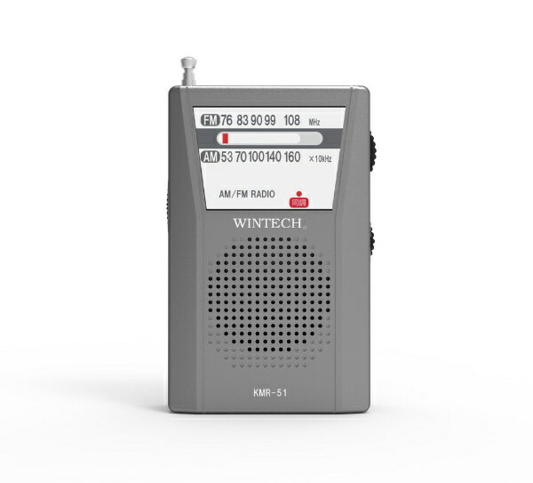 KOHKAעʪ ݡ֥饸 WINTECH KMR-51 [磻FMб /AM/FM]