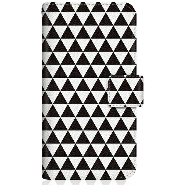 CaseMarket オリジナルのおしゃれなデザインプリントが魅力のオリジナル手帳型ケース。■薄くて使いやすいステッチタイプ手帳型ケースは中芯に特殊素材を採用し『薄さ強さ』を両立。■各機種に専用のカメラ穴が空いており、手帳に装着したままカメラ撮影が可能です。■内張りは汚れを吸収する保護クリーナー素材で画面をキズから保護、清潔さも保ちます。■手帳内側は免許証やSuica、クレジットカードを収納できるポケットが2つあります。■スナップレスのマグネットハンドでスムーズに開閉することができます。※商品写真はサンプルです。実際の製品では印刷位置やカメラ穴の形状、ポリカの色が異なる場合があります。