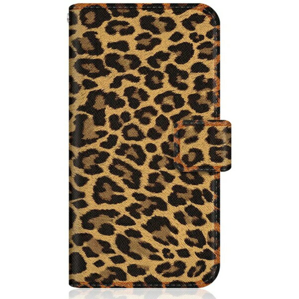 CaseMarket｜ケースマーケット CaseMarket SOG08 スリム手帳型ケース ヒョウ柄 クラシック レパード ノート SOG08-BCM2S2002-78