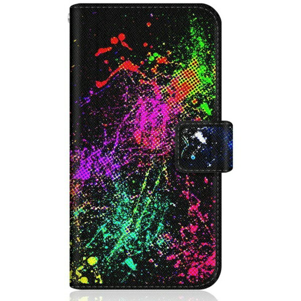 CaseMarket｜ケースマーケット CaseMarket SOG08 スリム手帳型ケース グラフィック クレイジー ペイント アート SOG08-BCM2S2037-78