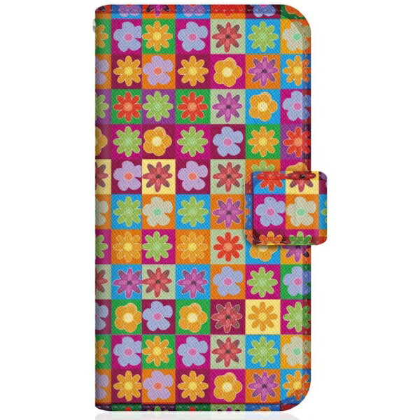 CaseMarket｜ケースマーケット CaseMarket SC-51C スリム手帳型ケース 60s ビンテージ フラワー パッション ボタニカル ノスタルジー SC-51C-BCM2S2545-78