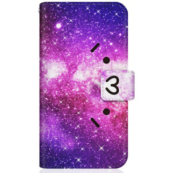 CaseMarket｜ケースマーケット SHOBON SC-52C スリム手帳型ケース 宇宙規模の ショボーン (´・ω・`) × ナエ-(´Д｀) 手帳 宇宙柄 ショボーン ブラック SC-52C-BSB2S2306-78