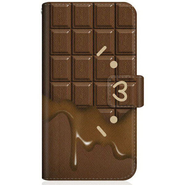 CaseMarket｜ケースマーケット SHOBON SCG13 スリム手帳型ケース ショボーン (´・ω・`) × ナエ-(´Д｀) 板チョコ コレクション 手帳 ダイアリー どろーんカカオ SCG13-BSB2S2441-78