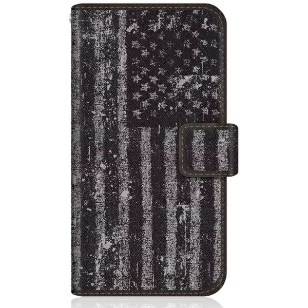 CaseMarket｜ケースマーケット CaseMarket AQUOSsense6s スリム手帳型ケース アーリー アメリカン フラッグ ダメージ ダイアリー AQUOSsense6s-BCM2S2106-78