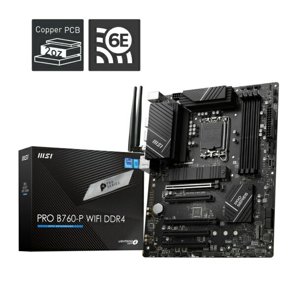 MSI PRO B760-P WIFIの商品画像