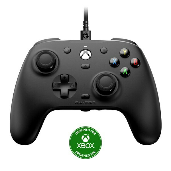 マイクロソフトのXbox公式ライセンスを取得している高品質コントローラーです。■全てをカスタマイズできる専用ソフトウェア「GameSir Nexus」でほぼ全てのボタンをカスタマイズできます。アナログスティックの感度調整、トリガーボタンのアナログインプット切り替えなども思いのままです。背面ボタンはマクロの設定も可能、記録した操作をワンプッシュで実行できます。■超低入力遅延ポーリングレート256HZ、入力遅延0.004Sの超高速仕様。格闘ゲームやシューティングゲームにて有利にプレイできます。ABXYボタンはメカニカルキー採用で快適な押し心地を実現しています。■バイブレーションモーター4基搭載4基のモーターを搭載、振動強弱の設定も可能でより臨場感あるゲーミング体験を実現します。■付け替えできるフェイスプレート白のフェイスプレートが付属しており、気分によって付け替えが可能です。マグネット式により工具不要で変更できます。